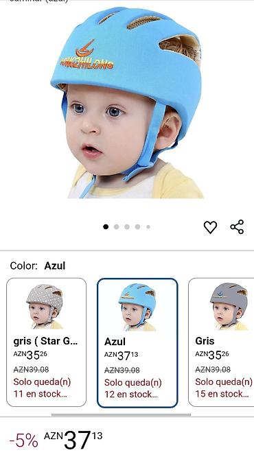 uşaq baş ortuyu: Məhsul: SONGZHILONG uşaq qoruyucu dəbilqə (Toddler Hat) 8-48 ay uşaq — 2