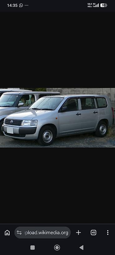 обвес на тайота виндом: Toyota Probox: 2005 г., Бензин, Универсал — 1