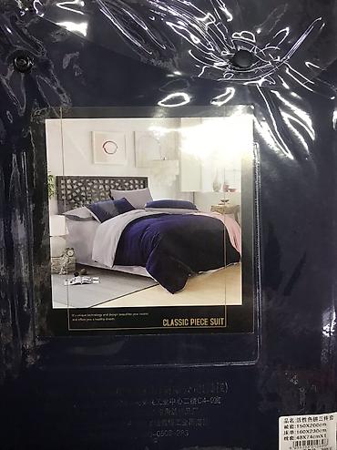 bed sheets: День ночь комплекты полуторки 1300сом, белый комплект постельного — 5