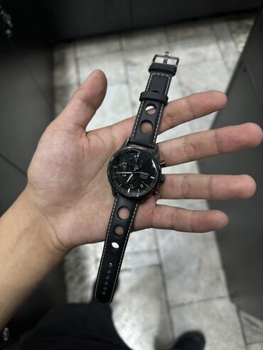 часы кукушка: Seiko titanium chronograph оригинал Состояние хорошее поставил новый