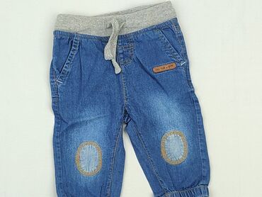 legginsy z lidla: Spodnie jeansowe, Cool Club, 3-6 m, stan - Bardzo dobry