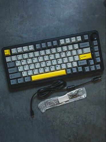 logitech superlight: Клавиатура, Ajazz, Механическая, Bluetooth, Проводное подключение, Размер: 75% — 3