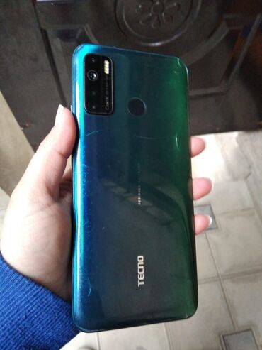 Tecno: Tecno Camon 15 Air, 64 GB, rəng - Yaşıl, Zəmanət, Sensor, Barmaq izi