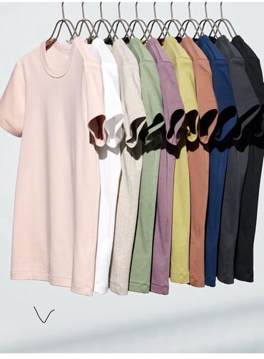 белый купальник с рюшами: Футболка, Uniqlo, Жаңы, M (EU 38)