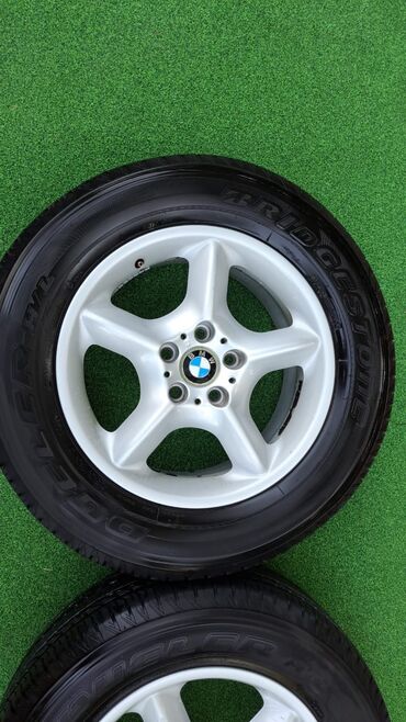 diski bu bmw: Дөңгөлөктөрү толук 235 / 65 / R 17, Жай, Колдонулган, Комплект, Жеңил унаалар, Куйма, тешиктери - 5