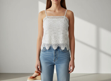 stradivarius top bez ramiączek: Топ жіночий, розмір L
