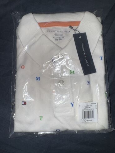 Bayram kostyumları: Tommy Hilfiger uşaq polo köynəkləri Olculer: 8-10 yash, 12-14 yasha