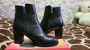 Женская обувь: Сапоги, 37, цвет - Черный