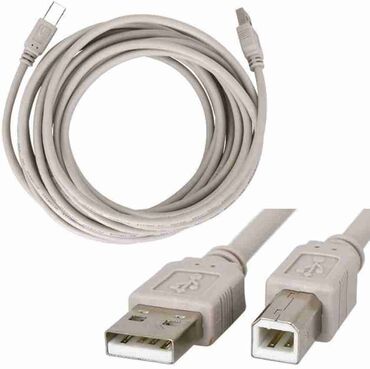 usb printer kabel: USB printer kabeli (usb print cable) Təzədir, qutuda. Sayı bir neçə