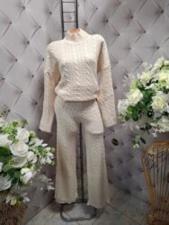 Kompleti: ❤️❤️ trodelni trikotazni kompleti pantalone+dzemper+šal 3600❤️❤️ — 3