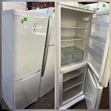 Indesit soyuducu - Model: Indesit (ağ korpus, aşağıda dondurucu