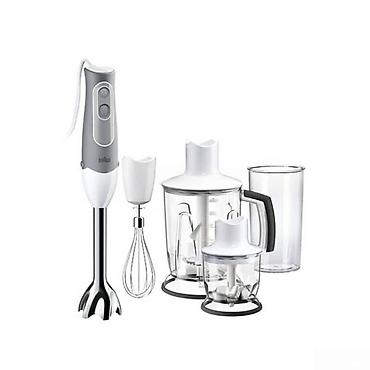 Blender "BRAUN MQ3045WH" ✅ Güc: 700 Vt ✅ Doğrayıcının materialı: Şüşə lalafo.az -da Blender "BRAUN MQ3045WH" ✅ Güc: 700 Vt ✅ Doğrayıcının materialı: Şüşə