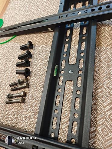 Kronşteynlər: Televizor asqısı. Ölçüsü səkildə var. Samsung 6cı seriya oval ekran — 4
