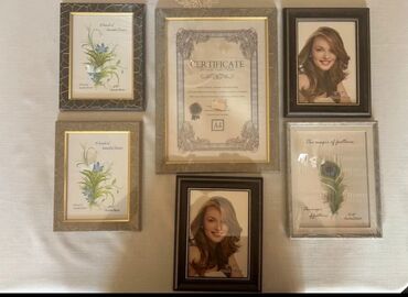 Şəkil və rəsmlər üçün çərçivələr: Çərçivə А4 (21 x 29.7 sm), Plastik — 1