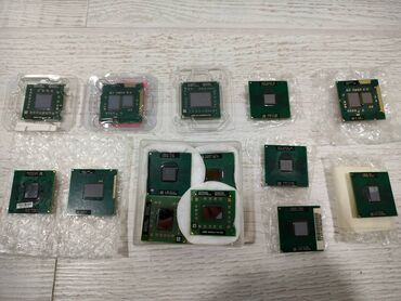 Процессоры: Процессоры от ПК и ноутбуков: много разных ноутбучные: AMD A6-4400M
