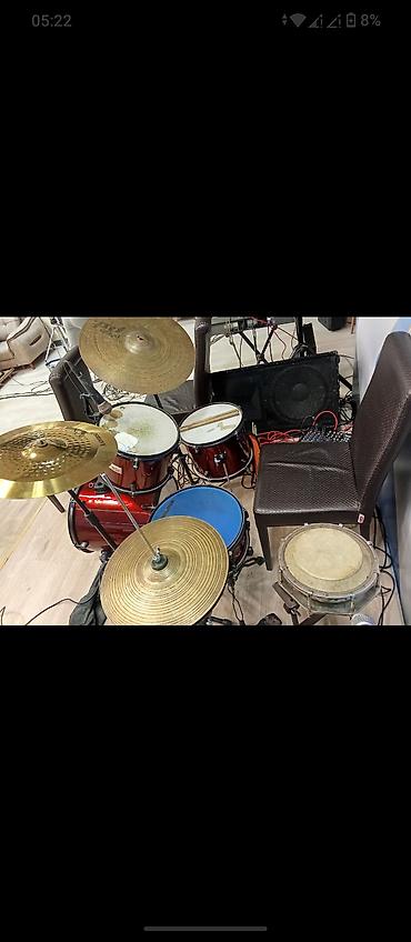 Tansen Markalı Akustik Udarnik Qoşasız Satılır Tarelka Paiste Xet