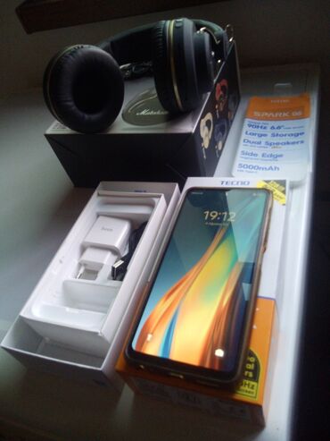 Tecno Spark 6, 128 GB, Sensor