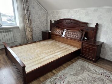 лофт мебель: Спальный гарнитур, Двуспальная кровать, Тумба, Б/у