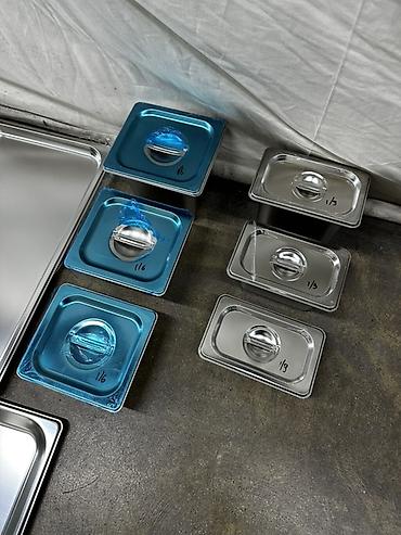 Другая посуда и кухонный инвентарь: Гастроемкости из нержавеющей стали с крышками - Форматы GN: 1/1, 1/2 — 1