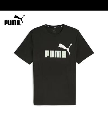 puma футболки: Футболка L (EU 40), цвет - Черный