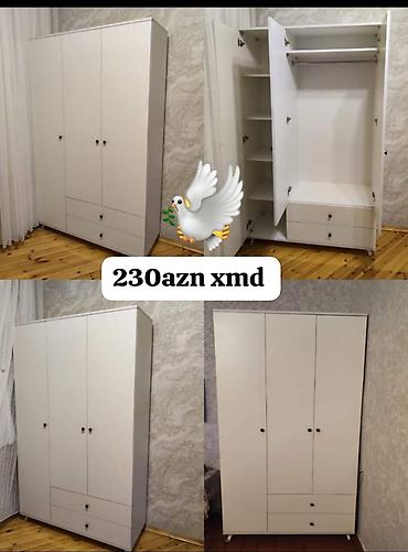 Dolab yeni qarderob paltar dolabı güzgüsüz reng seçimi var lalafo.az -da Dolab yeni qarderob paltar dolabı güzgüsüz reng seçimi var
