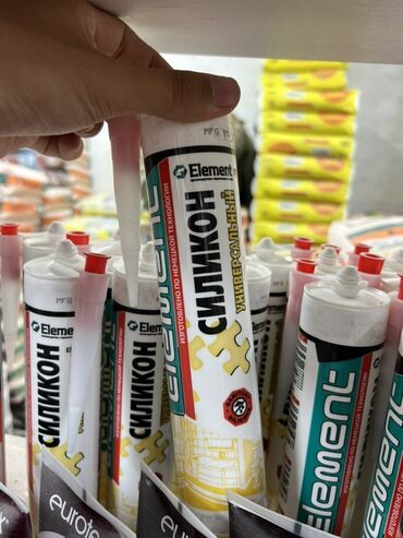 монтажный пистолет тоя: Универсальный силиконовый герметик Element в тубе. Подходит для