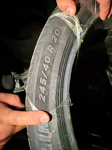 ev: Шины 245 / 40 / R 20, Лето, Б/у, Легковые, Michelin — 4