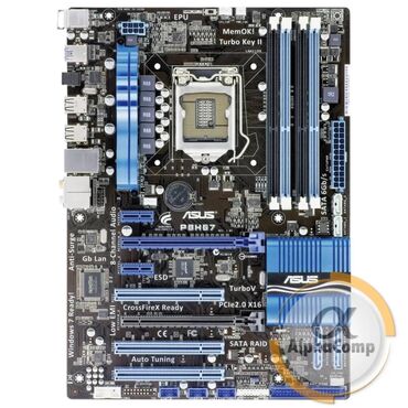 купить ноутбук со склада: Материнская плата, Б/у, Asus, LGA1155, ATX, Для ПК