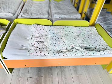 Детские односпальные кровати: Детские кровати для сада/ясельной группы - Комплект низких — 7