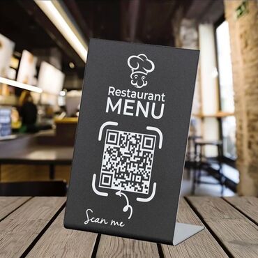 Digər restoran, kafe avadanlığı: Qr kod menuların Hazırlanması