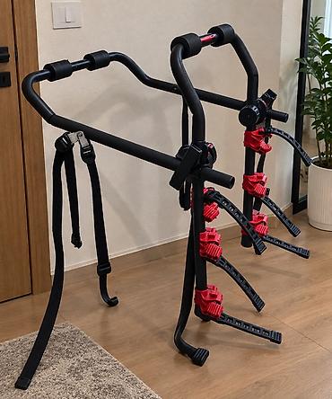 Baqaj aksesuarları: Avtomobil üçün universal velosiped daşıyıcısı - Sedana, hetçbek və — 1