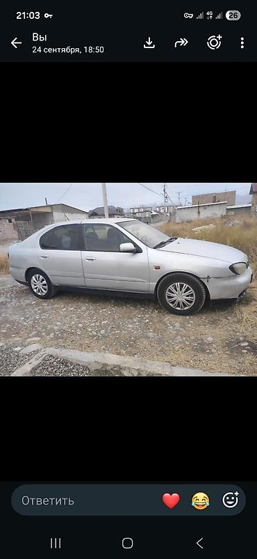 Продажа авто: Nissan Primera: 2000 г., 1.8 л, Механика, Бензин, Седан — 2