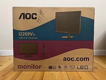 lcd: Продаю монитор AOC I2269Vw в отличном состоянии. Небольшой торг — 2