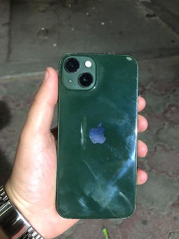 Mobil telefon və aksesuarlar: IPhone 13, Yaşıl, Face ID — 2