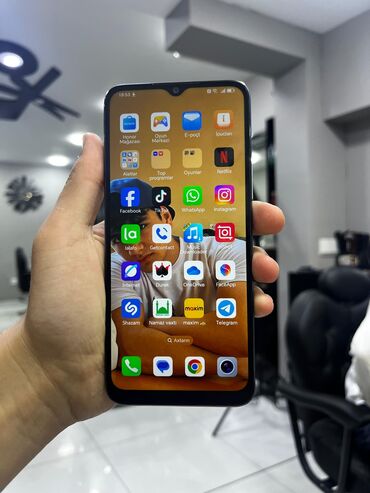 сотовый телефон fly ff179: Honor X6, 64 ГБ, цвет - Синий, Отпечаток пальца, Face ID, С документами