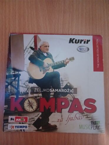 witcher knjige komplet: Prodajem Cd Kompas za ljubav (the singles collection) Željko Samardžić