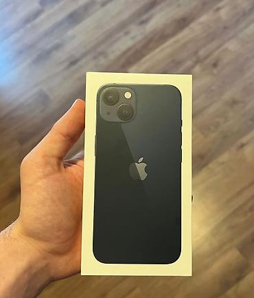 6s iphone: IPhone 13, 128 GB, Midnight, Zəmanət, Simsiz şarj, Face ID — 7
