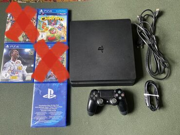 купить playstation 4 в бишкеке: PlayStation 4 Slim 500gb FIFA 18 Все работает состояние хорошая. В