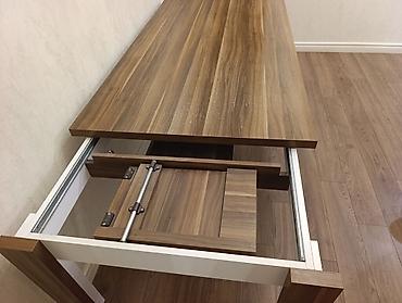dizüstü masa: Açılan mexanizmalı yemək/iş masası - Material: laminat örtüklü taxta — 2