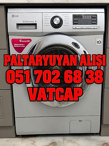 Paltaryuyan maşın LG, 6 kq, İşlənmiş, Avtomat, Qurutma var, Kredit yoxdur, Ünvandan götürmə, Pulsuz çatdırılma, Ödənişli çatdırılma lalafo.az -da Paltaryuyan maşın LG, 6 kq, İşlənmiş, Avtomat, Qurutma var, Kredit yoxdur, Ünvandan götürmə, Pulsuz çatdırılma, Ödənişli çatdırılma