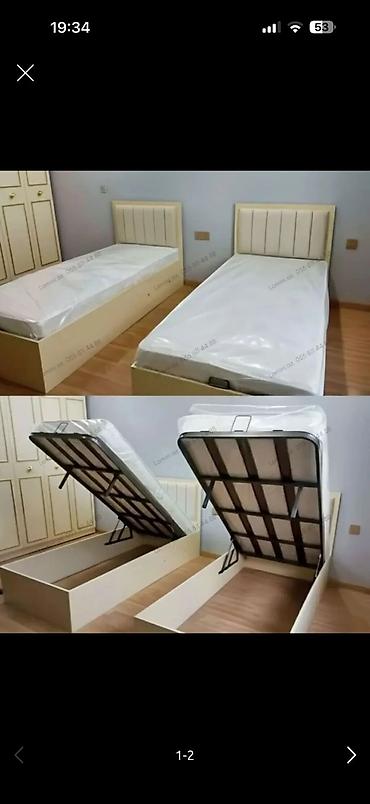 gəncədə kravat: Yeni, Təknəfərlik çarpayı, Bazalı, Matras ilə, Siyirməsiz, Rusiya — 3