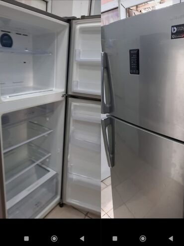 холодильник мини: Б/у Холодильник Samsung, No frost, цвет - Серый