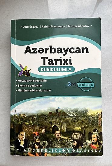 Книги и журналы: Məhsul: “Azərbaycan Tarixi – Kurikulumla” (Yeni nəşr) təzədir heç bir — 1