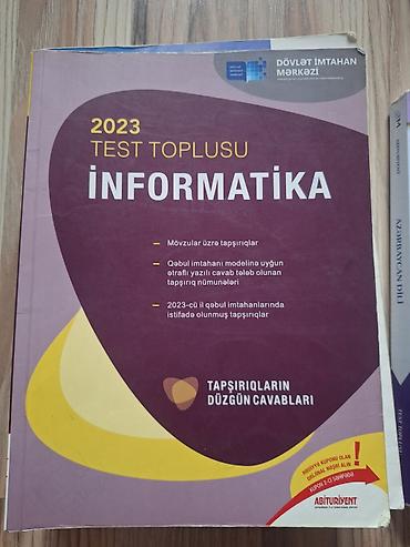 Məhsul: “İnformatika – 2023 Test Toplusu” (Dövlət İmtahan Mərkəzi)