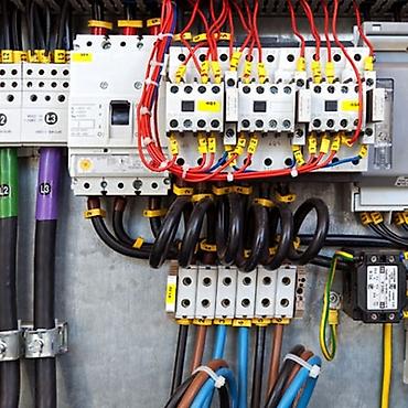 beton panel zavodu: İşlənmiş, Elektrik şit — 1