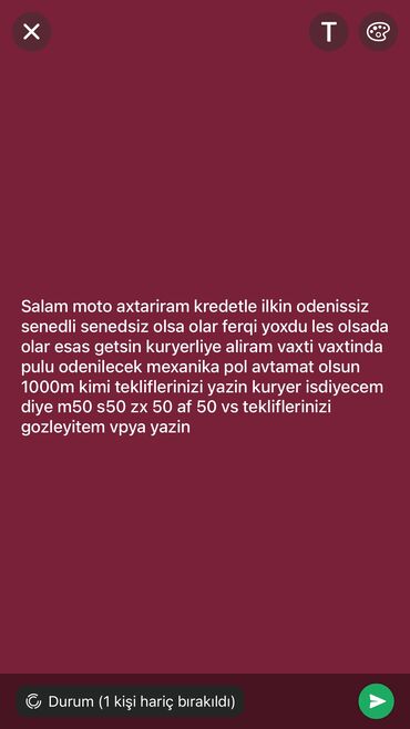 suret qutusu satilir: Tufan 80 sm3
