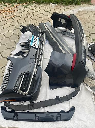 Бампер и комплектующие: Бампер BMW, Б/у, Оригинал — 4