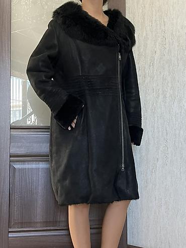 зимние отук: Дубленка, Турция, По колено, L — 4