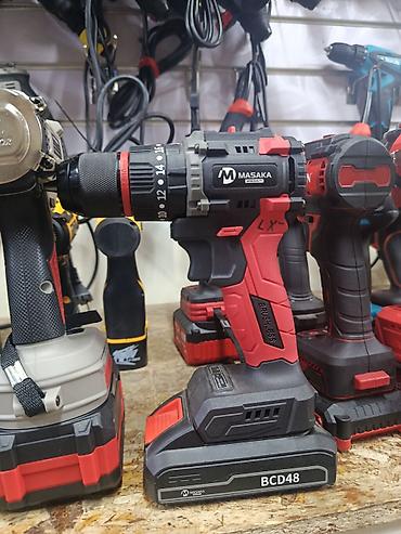 masa: Аккумуляторная дрель-шуруповёрт MASAKA BCD48 - Бесщёточный двигатель — 1