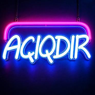 Açıqdır led böyük 25sm*50sm Açıqdır LED İşıqlı Panel – 25 sm x 50 sm